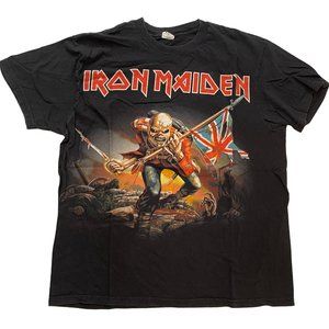 Iron Maiden, The Trooper Heavy Metal T Shirt, Y2K Vintage, Size XL